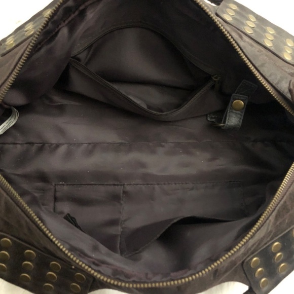 - Womens Grey Studded Purse. Matt & Nat. - Picture 3 of 6